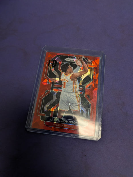Jalen Johnson [Red Ice Prizm] #305 - 2021 Panini Prizm Basketball NM
