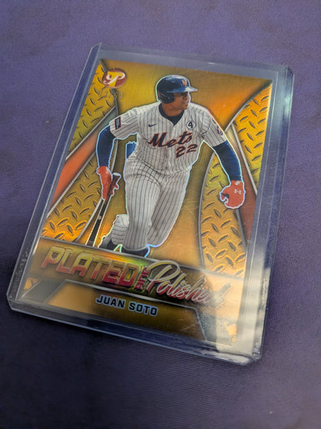 Juan Soto [Gold] #PP-8 - 2025 Topps Pristine Plated and Polished Baseball NM