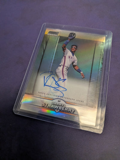 Darryl Strawberry #SCCA-DS - 2025 Topps Stadium Club Chrome Autograph Baseball NM
