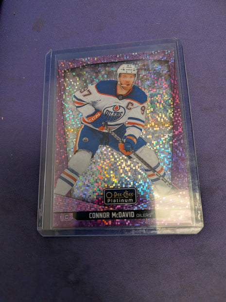 Connor McDavid [Violet Pixels] #1 - 2024 O-Pee-Chee Platinum Hockey NM