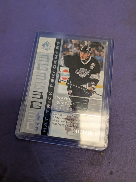2003-24 UD SP Authentic Wayne Gretzky Hat Trick Performers /1499
