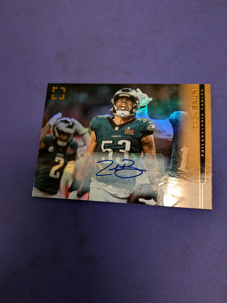 Zack Braun 2025 Photogenic AUTO