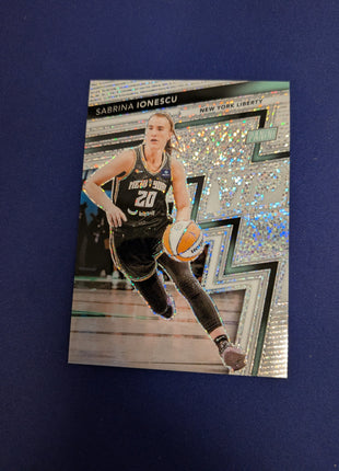 Sabrina Ionescu 2025 Prizm VIP White Sparkle