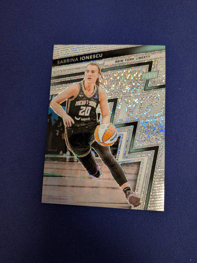 Sabrina Ionescu 2025 Prizm VIP White Sparkle