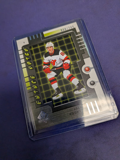 Jack Hughes Future Watch /249 2020-21 SP Authentic