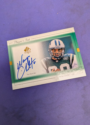 Wayne Chrebet #WC-A - 1999 SP Authentic Player's Ink Football NM