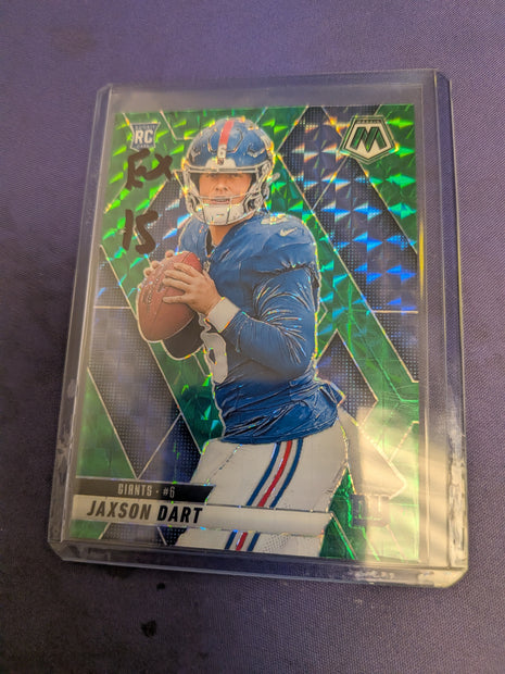 Jaxson Dart [Mosaic Green] #288 - 2025 Panini Mosaic Football EX