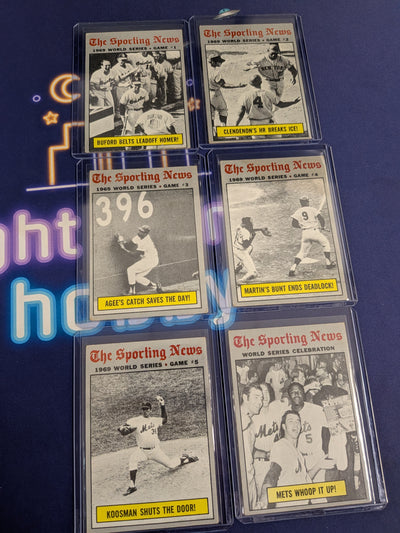 1970 Topps Mets World Series Commeoration Set VG