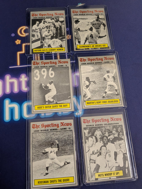 1970 Topps Mets World Series Commeoration Set VG