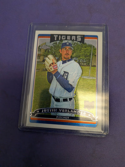 Justin Verlander #309 - 2006 Topps Chrome Baseball NM