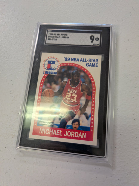 Michael Jordan #21 - 1989 Fleer Basketball SGC 9