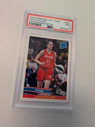 Caitlin Clark Rated Rookie Retro #RRR1 PSA 9 2024 Panini Instant RC PSA 9