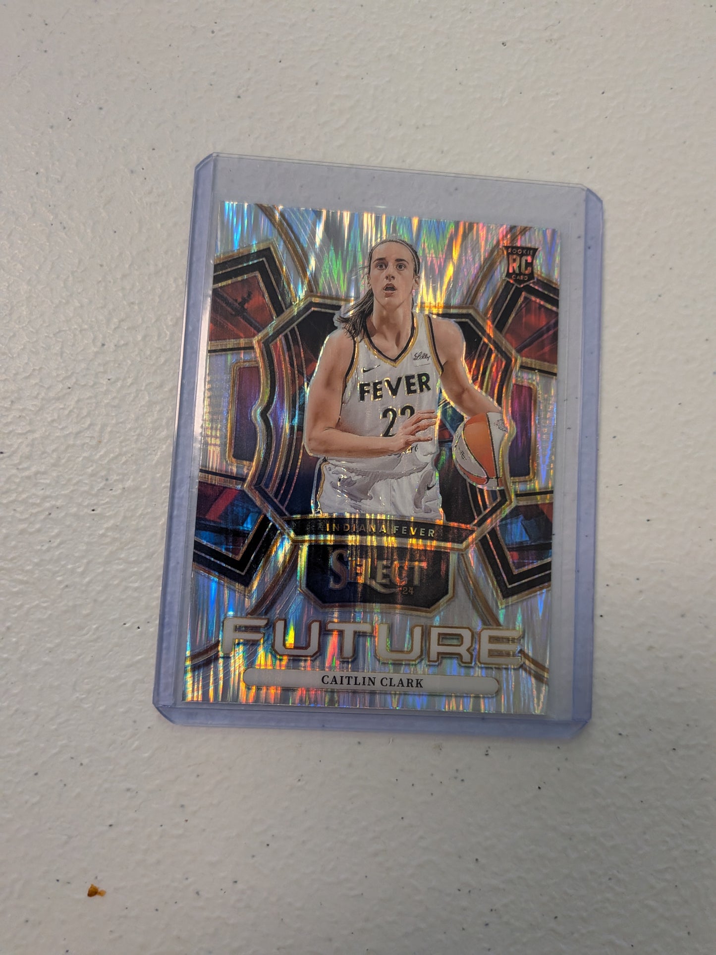 Caitlin Clark [Flash Prizm] #4 - 2024 Panini Select WNBA Future Basketball NM