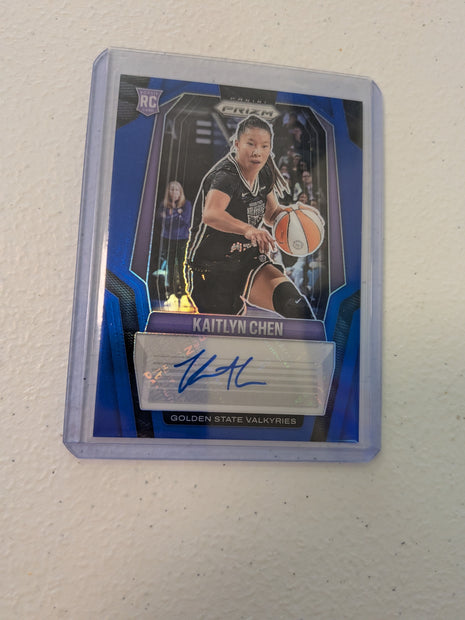 Kaitlyn Chen [Blue] #40 - 2025 Panini Prizm WNBA Signature Basketball NM