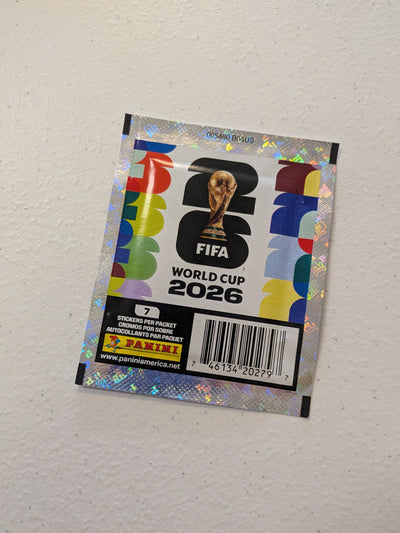 2026 World Cup Panini Sticker Pack