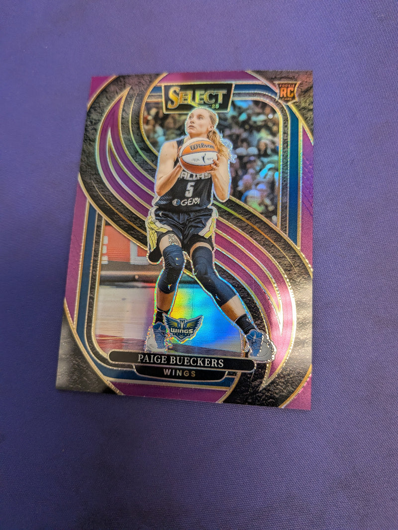 Paige Bueckers [Purple Prizm] #118 - 2025 Panini Select WNBA Basketball NM