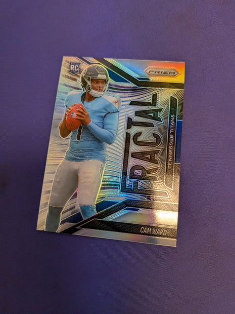 Cam Ward [Silver] #11 - 2025 Panini Prizm Fractal Football NM