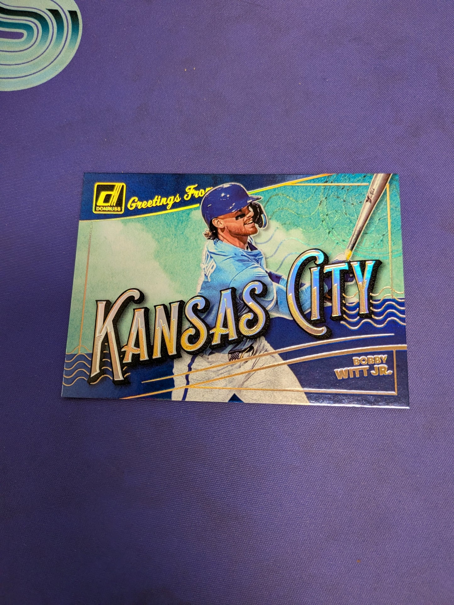 Bobby Witt Jr Greetings 2026 Donruss NM