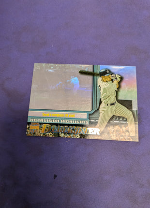 Derek Jeter Topps Stadium Club Instavision Sample Card EX