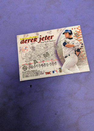 Derek Jeter Topps Stadium Club Instavision Sample Card EX
