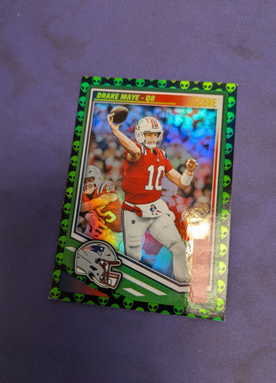 Drake Maye [Extraterrestrial] #27 - 2025 Panini Score Football NM