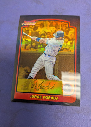 Jorge Posada 2003 Bowman Chrome Gold Refractor /170
