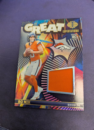 Bo Nix #GE-BNX - 2024 Panini Illusions Great Expectations Football NM