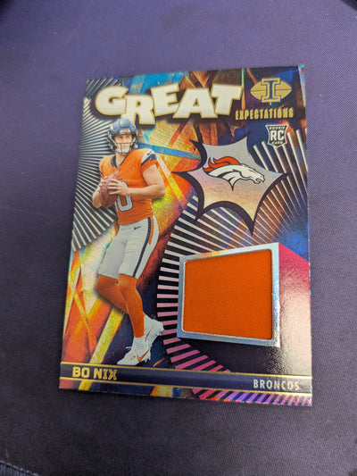 Bo Nix #GE-BNX - 2024 Panini Illusions Great Expectations Football NM