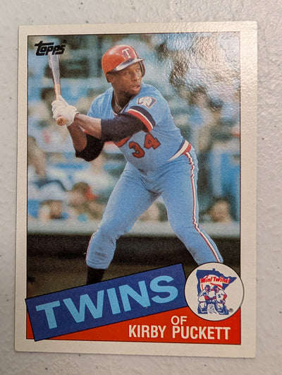 Kirby Puckett Minnesota Twins 1985 Topps #536 RC EX+
