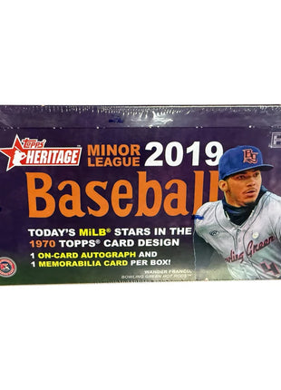 2019 Heritage Minor League Baseball Hobby Box