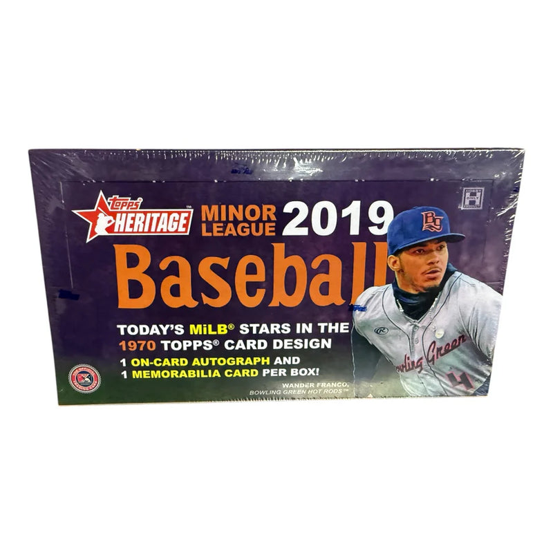2019 Heritage Minor League Baseball Hobby Box