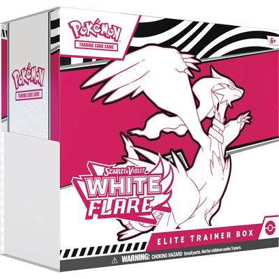White Flare Pokemon Center Elite Trainer Box