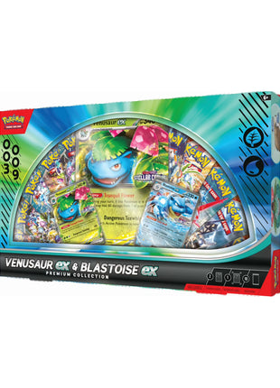 Venusaur ex & Blastoise ex Premium Collection