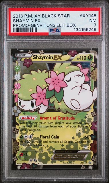 Shaymin EX xy148/ - Promo PSA 7