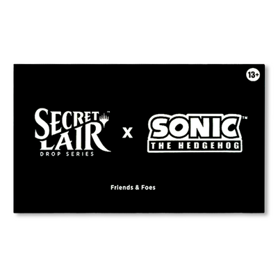 Secret Lair x Sonic -Friends & Foes Nonfoil *LIMIT 1 PP*