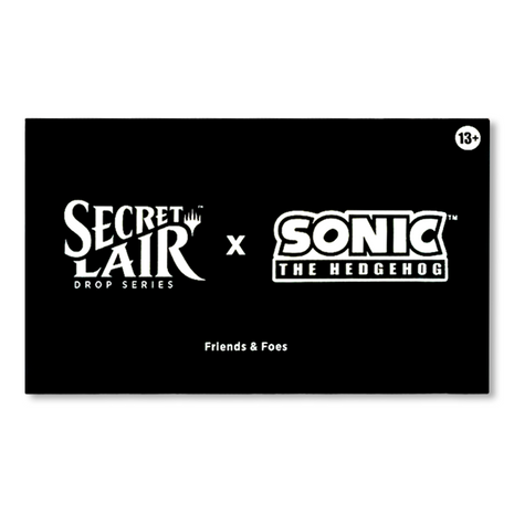 Secret Lair x Sonic -Friends & Foes Nonfoil *LIMIT 1 PP*