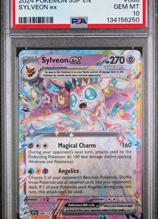Sylveon ex 86/191 - Surging Sparks (SSP) PSA 10