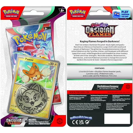 Obsidian Flames Checklane Blister [Various Pokemon]
