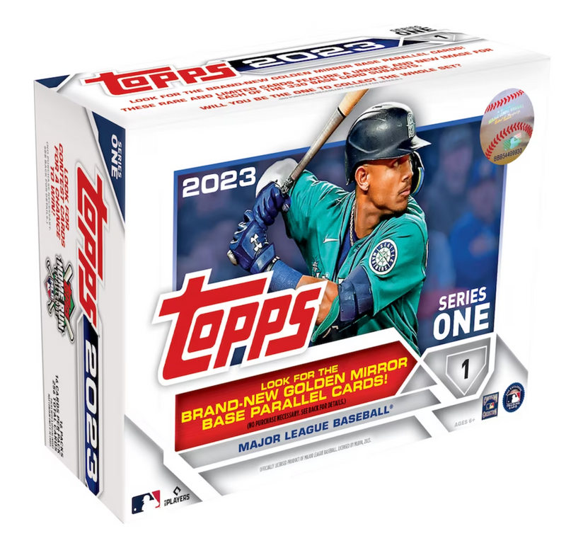 2023 Topps Series 1 Baseball Monster Box (Golden Mirror)