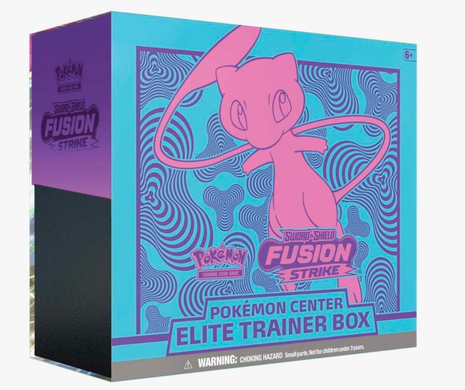 Fusion Strike Pokemon Center Exclusive Elite Trainer Box