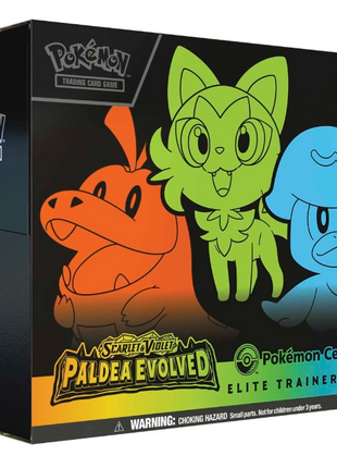 Scarlet & Violet Paldea Evolved Pokemon Center Exclusive Elite Trainer Box