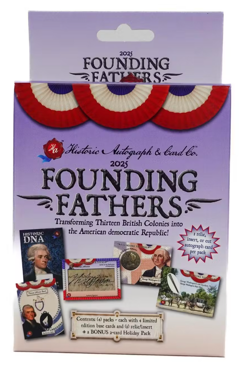 2025 Founding Fathers Historic Autograph Box