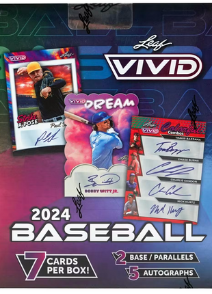 2024 Leaf Vivid Baseball Hobby Box