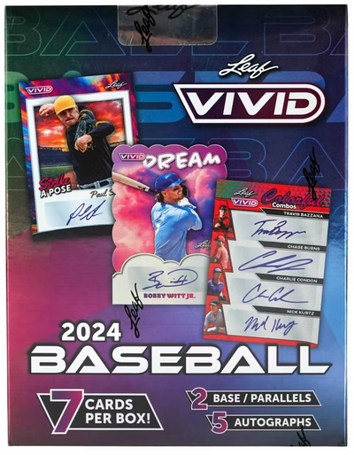 2024 Leaf Vivid Baseball Hobby Box