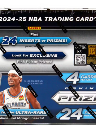 2024-25 Prizm Basketball Retail Box (Pink Pulsar!)