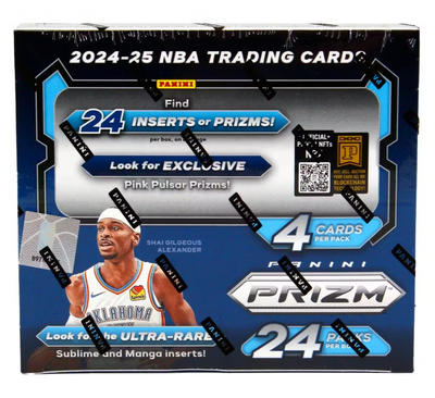 2024-25 Prizm Basketball Retail Box (Pink Pulsar!)