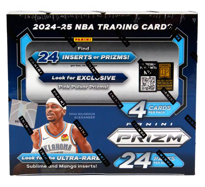 2024-25 Prizm Basketball Retail Box (Pink Pulsar!)