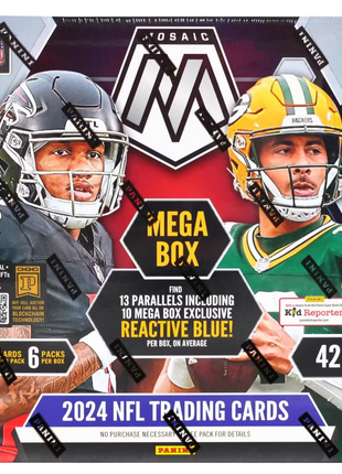 2024 Mosaic Football Mega Box (Reactive Blue!)