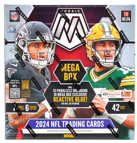 2024 Mosaic Football Mega Box (Reactive Blue!)