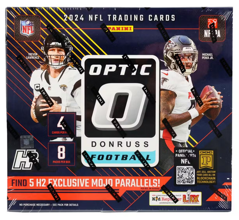 2024 Panini Optic Donruss Football H2 Box